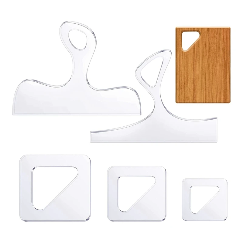 Router Templates For Woodworking Acrylic Templates Angled Curvy Tracing Stencils Guide Tools For Kitchen