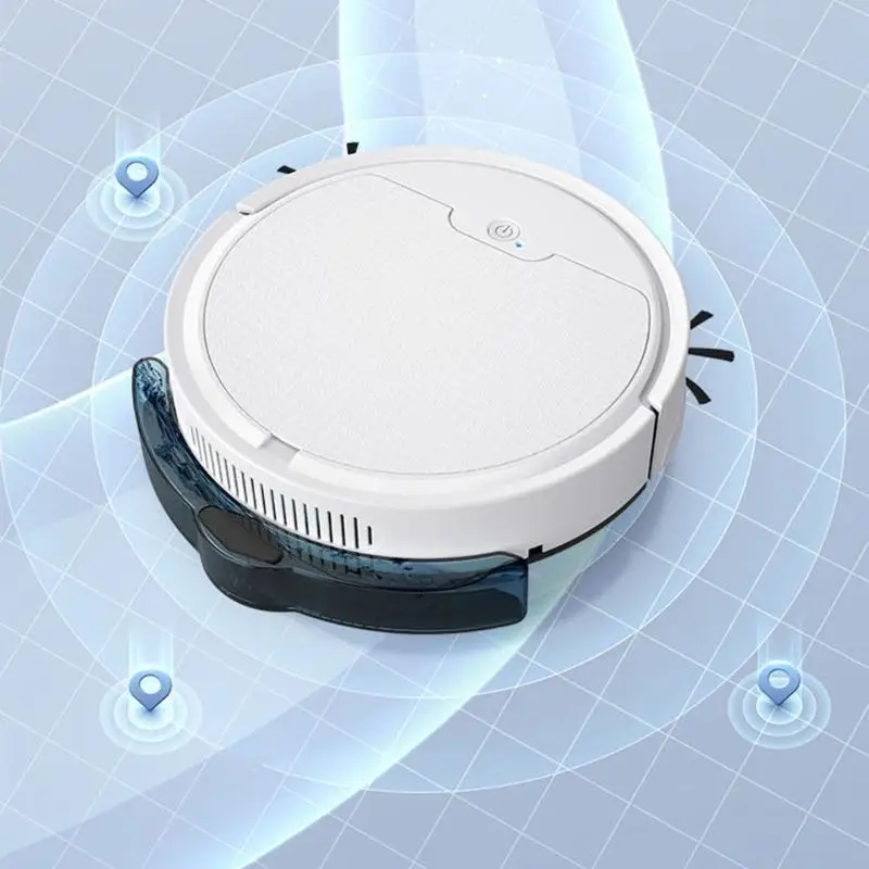 3 in-1自動水タンクブラシモップダストスイークモッピングバキュームクリーナーロボットN58d