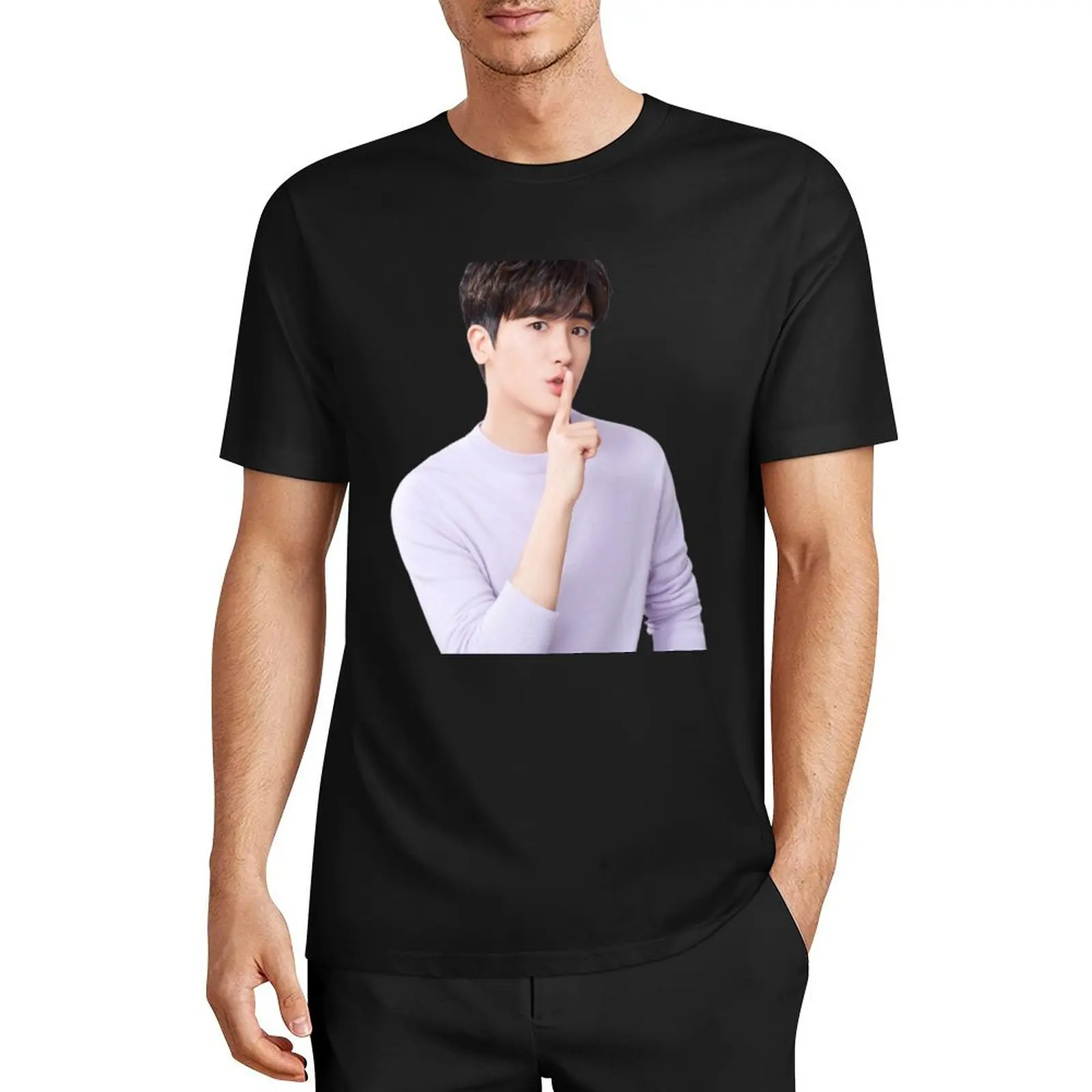 

Park Hyung Sik - V46 T-Shirt boys animal print baggy shirts tshirts for men