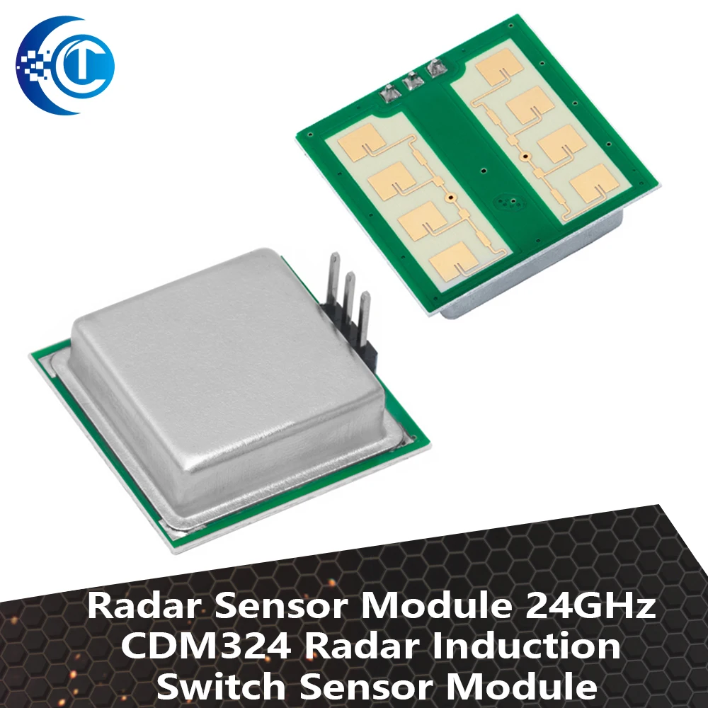 Moduł czujnika radarowego Moduł indukcyjny korpusu mikrofalowego 24 GHz CDM324 Moduł czujnika indukcyjnego radaru — zdjęcie produktu 7