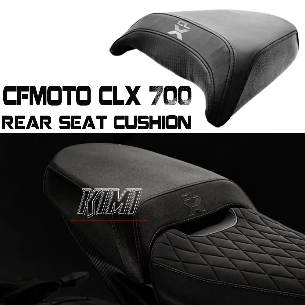 

For CFMOTO CL-X 700 700CLX 700CL-X Sport Motorcycle Full Leather Waterproof Seat Cushion Super Soft Rear Seat Cushion