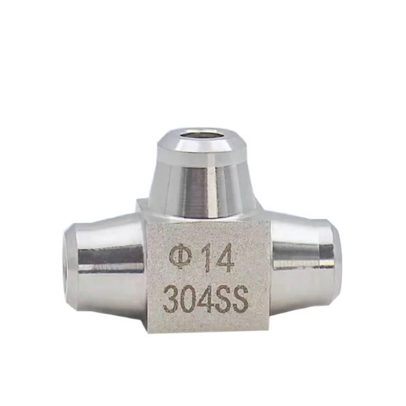 T de soldadura a tope de alta presión de acero inoxidable 304, accesorio de tubería de rama igual/reductoro