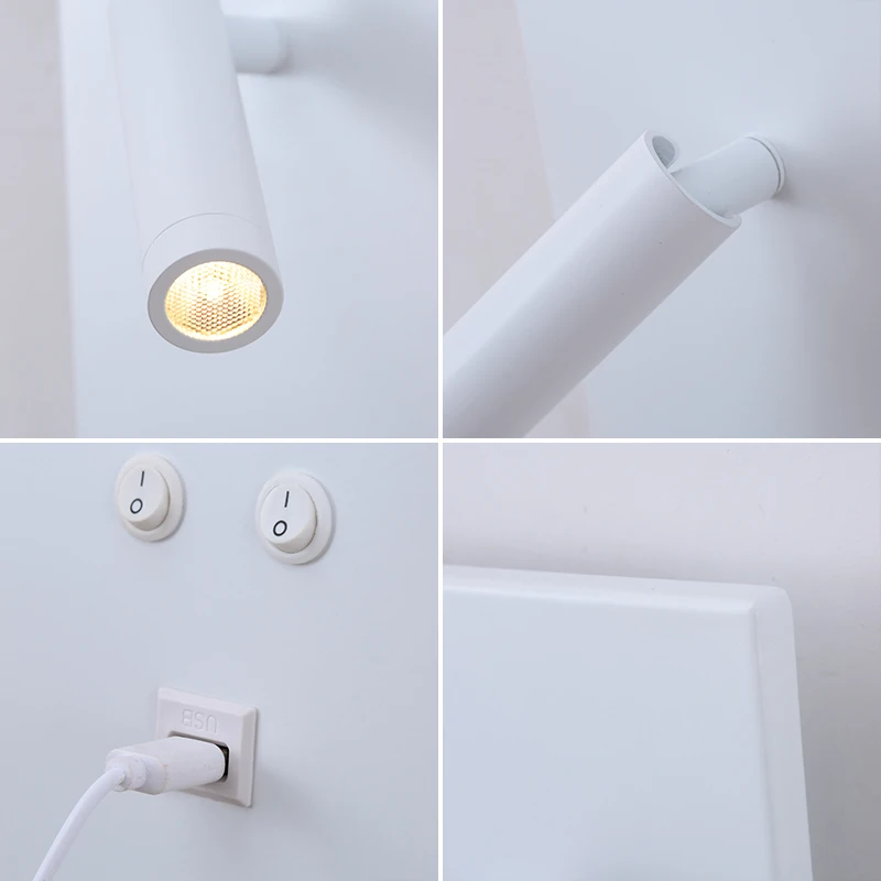 Applique murale LED au design nordique moderne et créatif, luminaire de fond, idéal pour une chambre à coucher, un salon ou une table de chevet