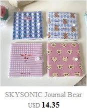 SKYSONIC Neue Ankunft A5 Zipper Binder Sammeln Buch Glitter Cover Organizer Journal Notebook Kugel Transparent PVC Fotoalbum – Detail 11