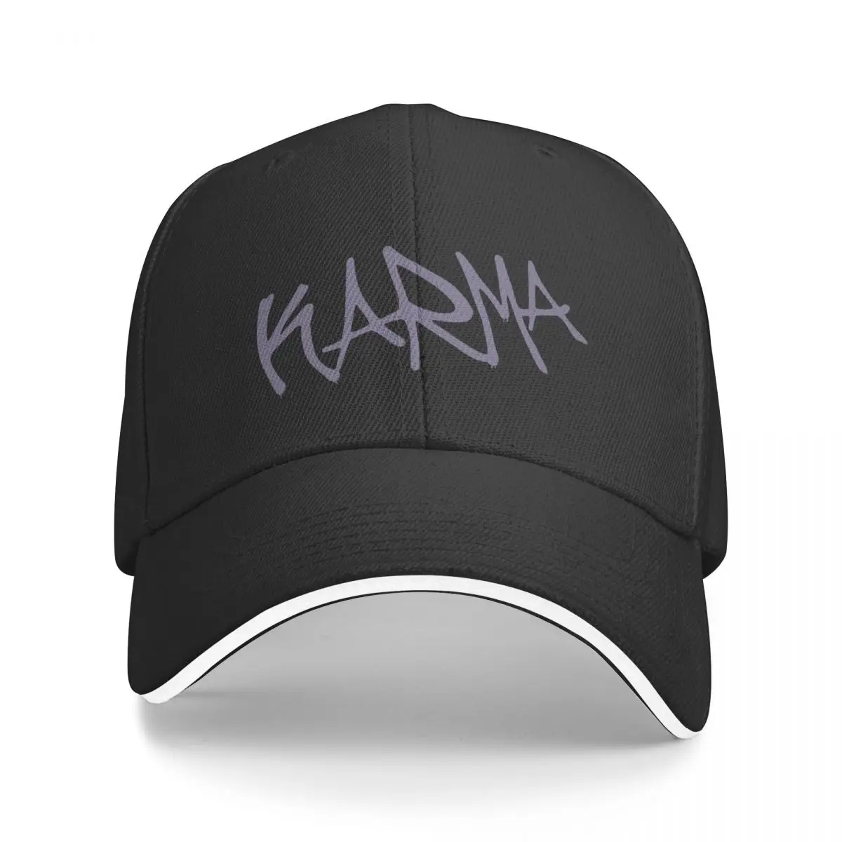 Karma Graffiti Baseball Cap Golf Hat Trucker Cap Women's Golf Clothing Men's