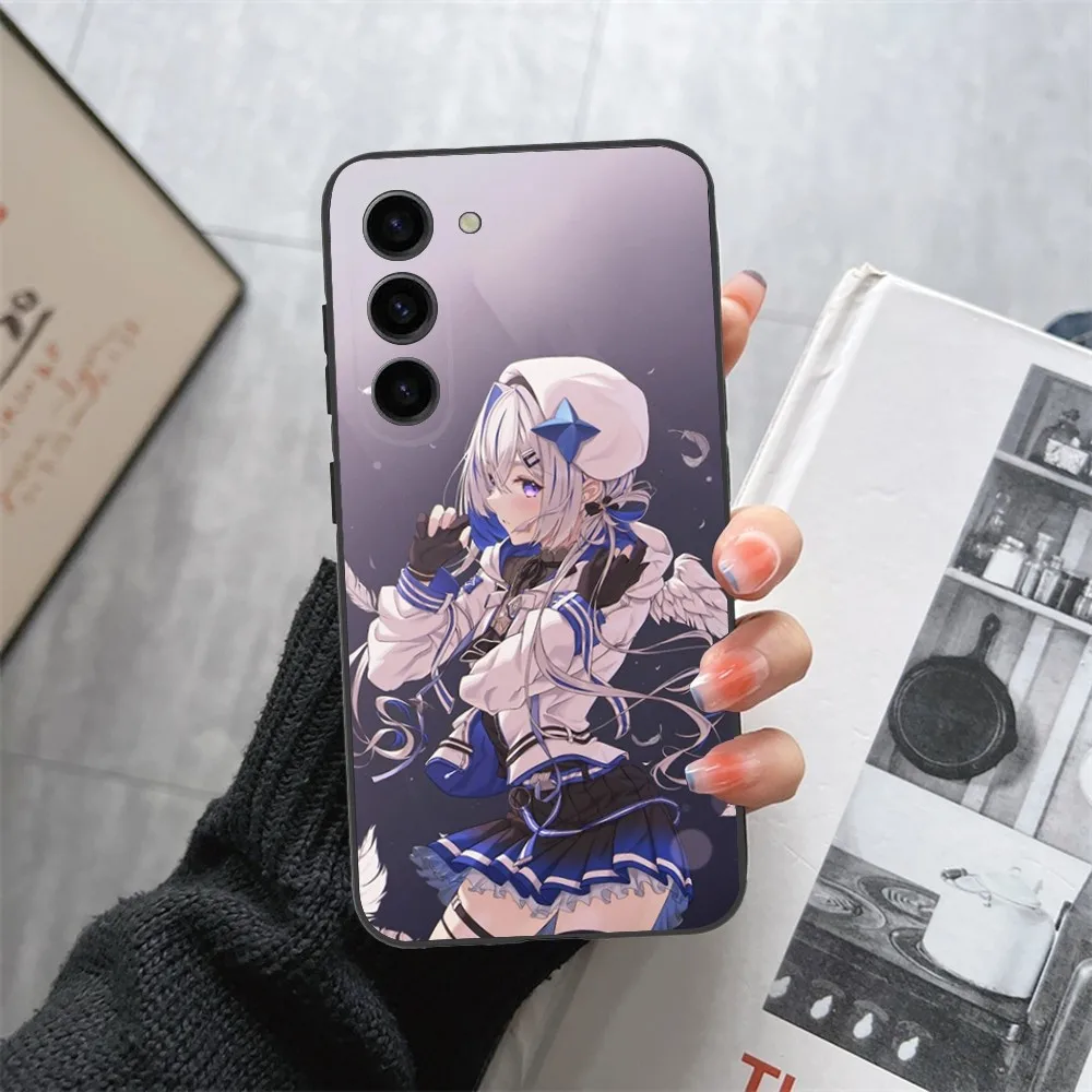 Amane Kanata Phone Case For Samsung Galaxy A13,21s,22,31,32,52,53,71,80,91 Black Soft Cover