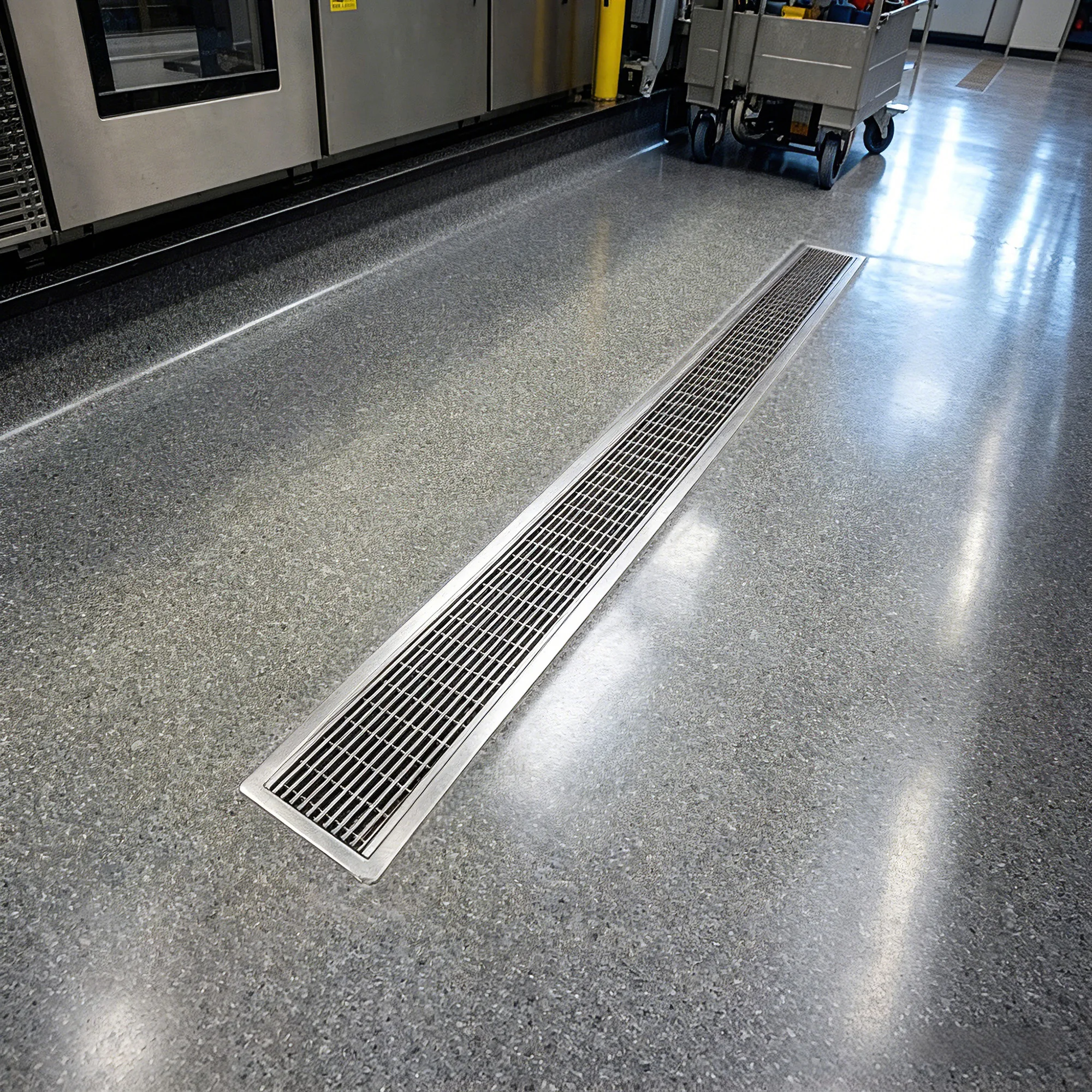 Food Factory & Processing Workshop Anti-odor Heavy Load 304 Stainless Steel  Custom Floor Drain