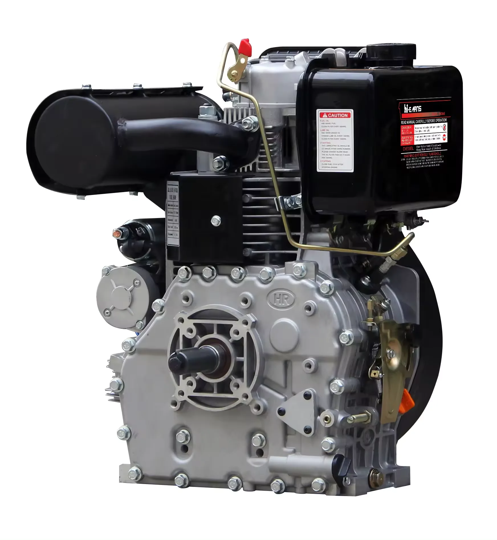 

HR1102FD 16hp 18hp Air Cooled Diesel Engine, Machinery Engines Silent Diesel Generator Power