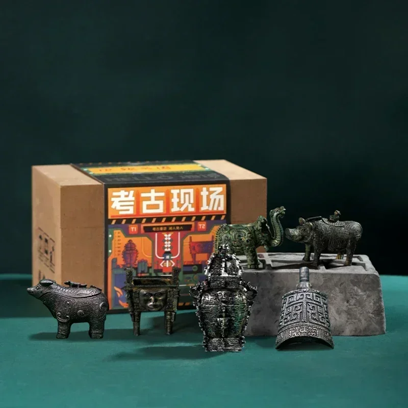 Hunan Provincial Museum Cultural and Creative Archaeological Collection Model Anime Character Mystery Model Surprise Gift Box