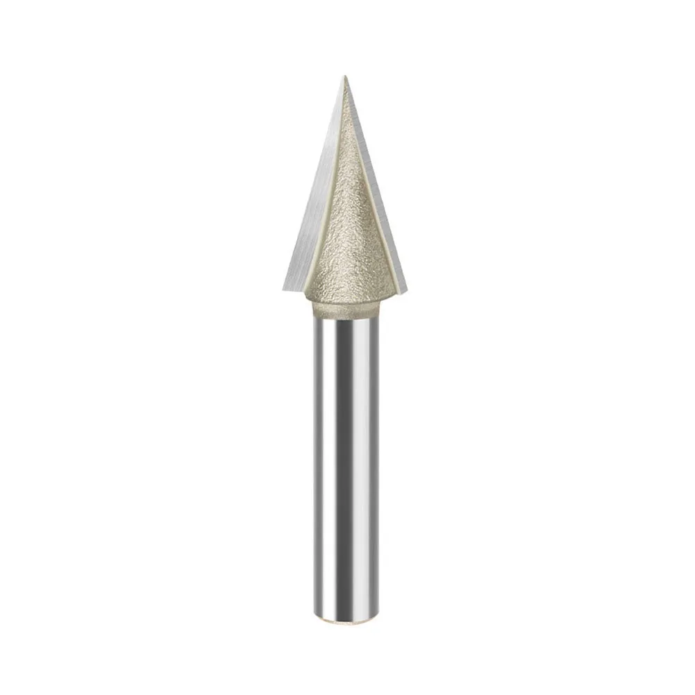 1pc Router Bit 30 Degree 3D V-Shaped Engraving Router Bit For Engraving Cutter Trimming Machine Router Alloy Blades Parts