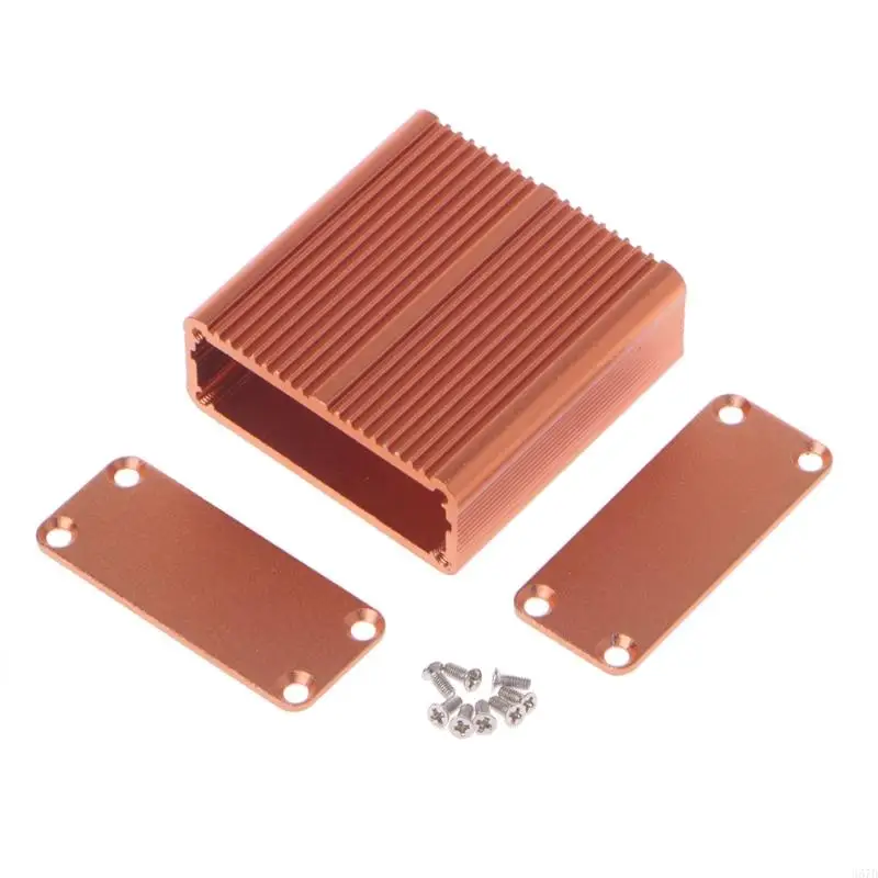367D DIY Алюминий для корпуса Электронный проект PCB приборная коробка 45x45x18,5 мм