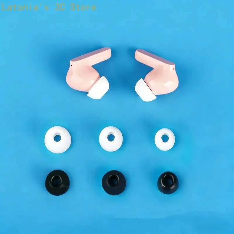 3 Paar Ohrstöpsel zur Geräuschreduzierung, flexibles Silikondesign, rutschfest, für Buds X3UB – Detail 9