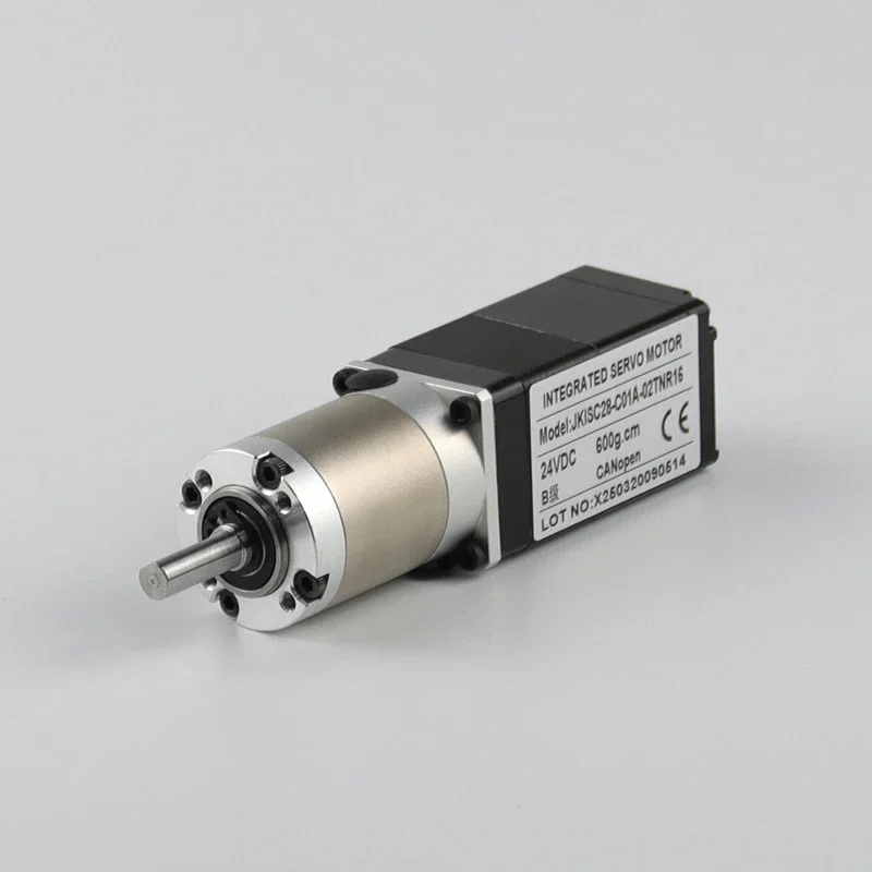 28mm STEPPER MOTOR WITH INTEGRATED CONTROLLER CANopen Version NEMA 11 with 16:1 Planetary Gearbox