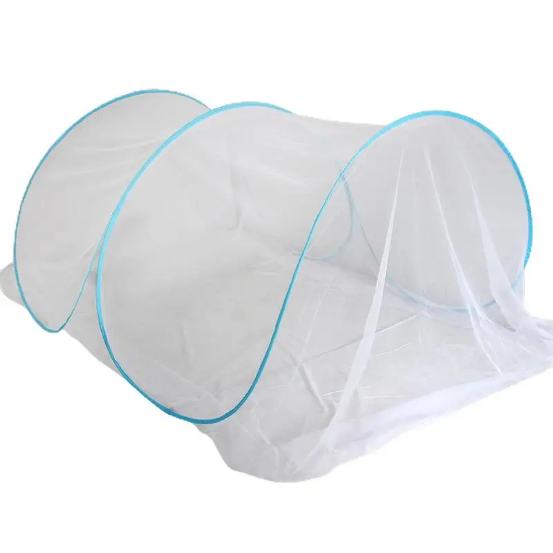 Summer Fly Net For Bed Folding Children's Bottomless Sleep Tent Portable Students Dormitory Mosquito Net Outdoor Tourism Tent