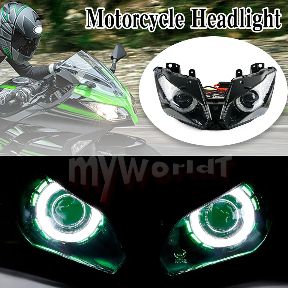Fit For Kawasaki Ninja 636 ZX6R 2013 - 2018 HID Headlight