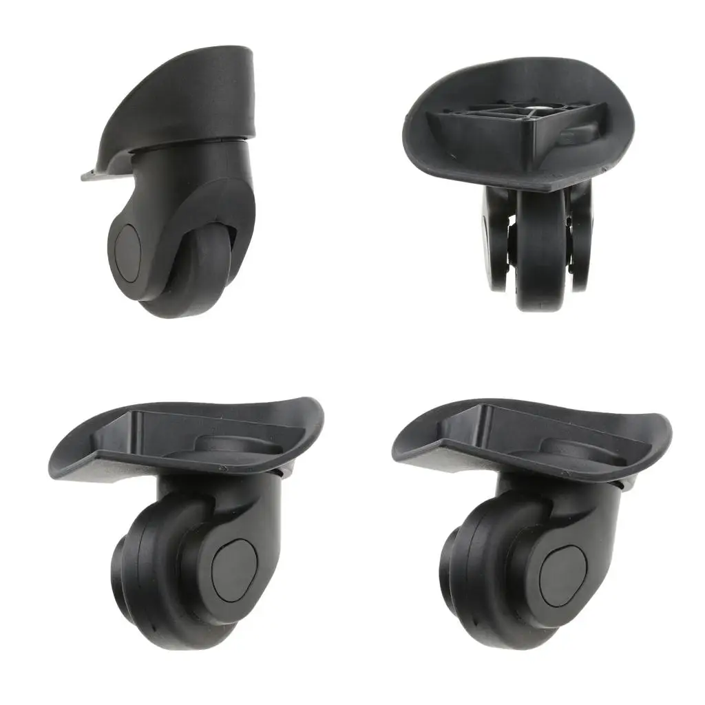 

Luggage Universal Mute Swivel Wheels Casters for Trolley Travel - Pack of 4