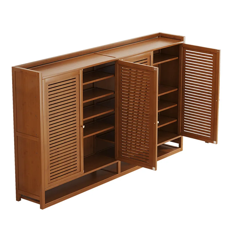 

Multi-layer shoe cabinet, large-capacity shoe storage cabinet at the door of the household, dust-proof shoe rack outside