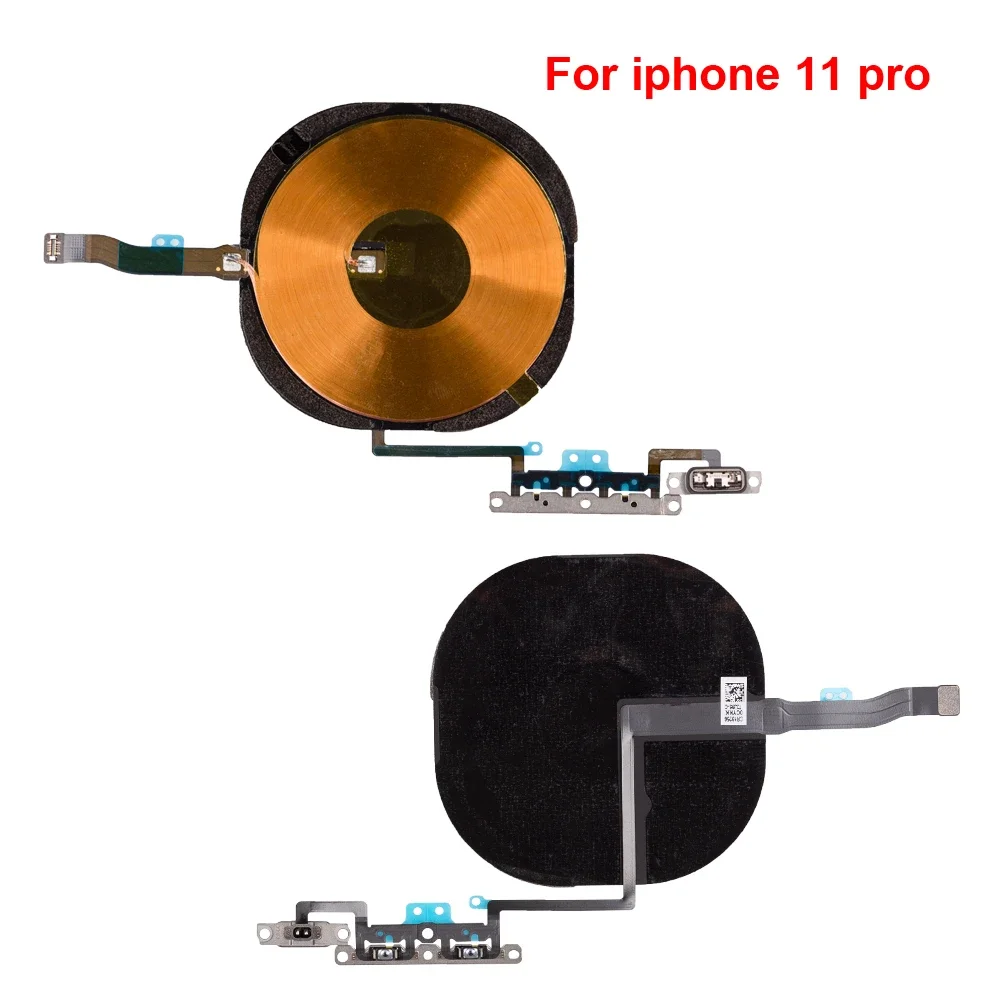 Wireless Charging Chip NFC Coil  With Volume For iPhone 8 Plus X XR XS 11 12 13 Pro Max Mini Charger Panel Sticker Flex Cable