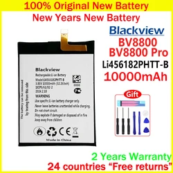 New Original BV8800 BL8800 Li456182PHTT-B 10000mAh Replacement Battery For Blackview BV8800 BV8800PRO With Free Tools