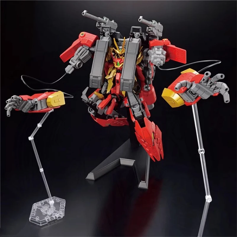 Brinquedo modelo Bandai-TYPHOEUS Gundam CHIMERA, brinquedo de montagem de robô de tamanho grande, coleção Mecha, ornamentos feitos à mão, presente de Natal