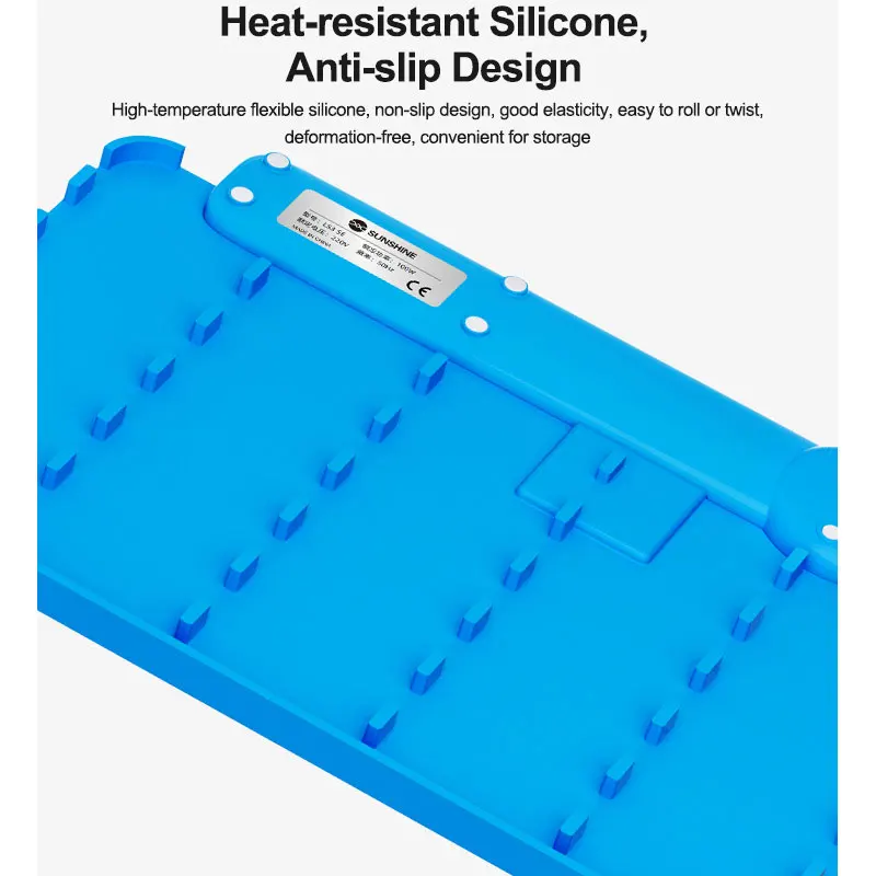 SUNSHINE LS3 SE 11-inch LCD Screen Heating Screen Remover 40~120°C for Mobile Phone Watch Repair Screen Back Cover Removal Tool