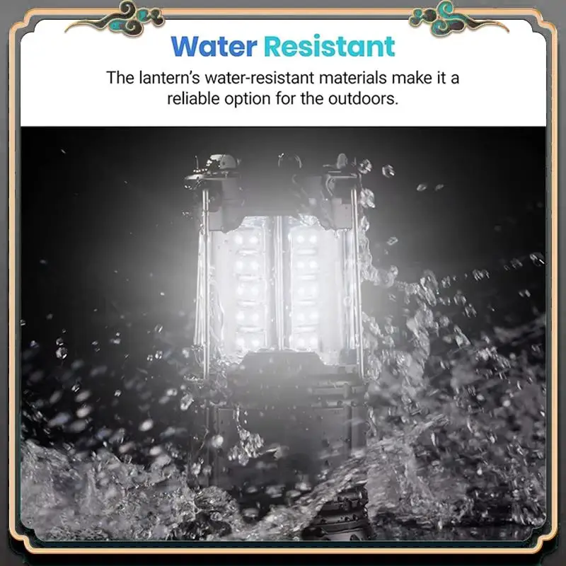 

Premium Solar Lantern Camping Battery Operated Lights Essentials Led Flashlight Power Outages Emergency Supplies Survival Kit