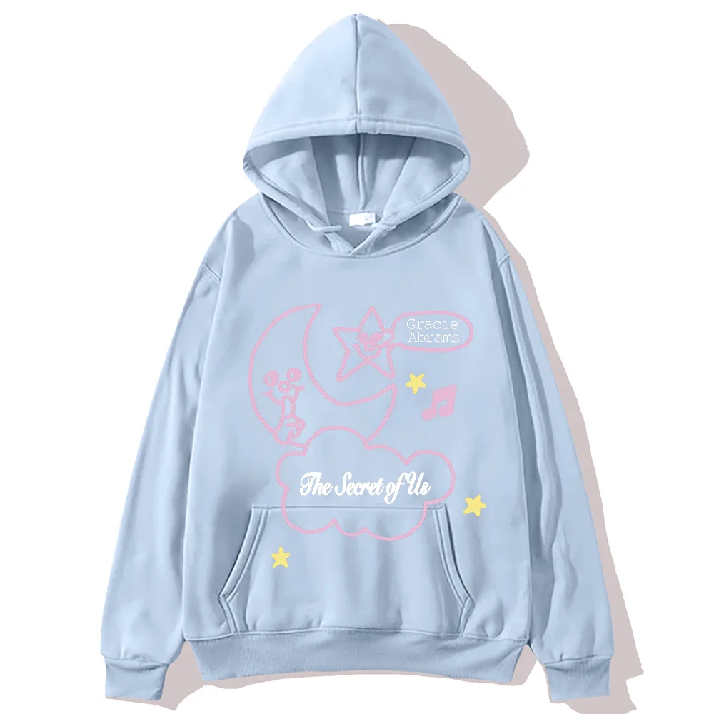The Secret of Us Hoodie Gracie Abrams y2k Sweatshirt  2025 girls clothing Unisex New Design Aesthetic Pullovers Casual Sudaderas