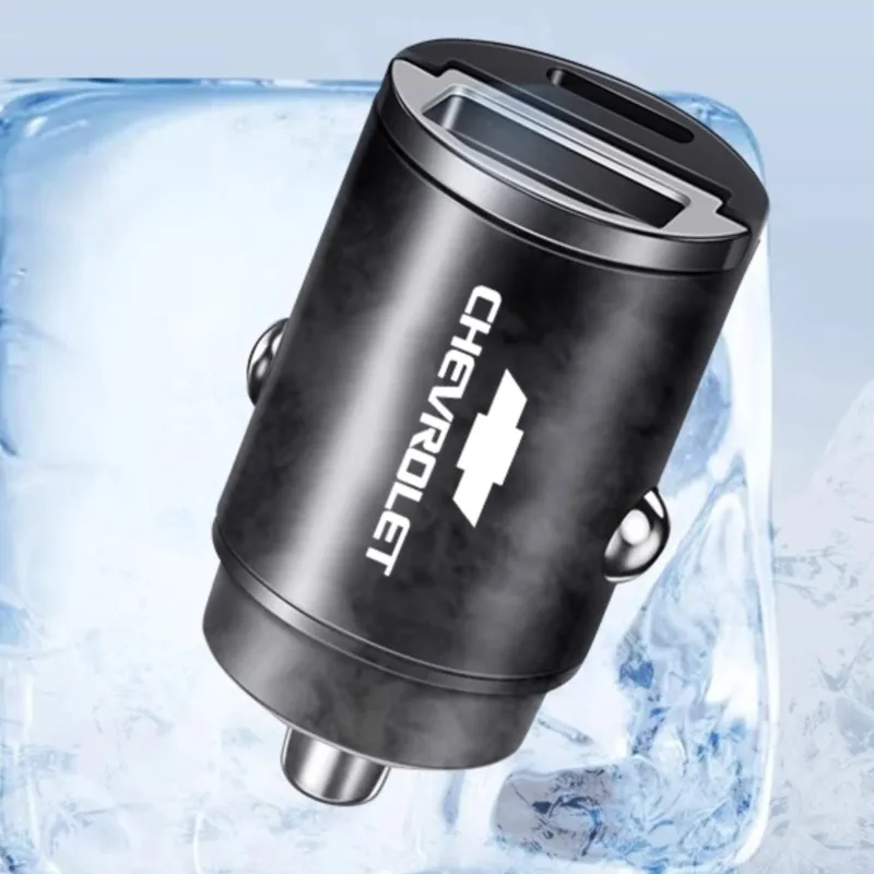 100 Вт для Chevrolet Spark Captiva Tracker Orlando Epica Nubira Автомобильное зарядное устройство USB Type-C Быстрая зарядка прикуривателя