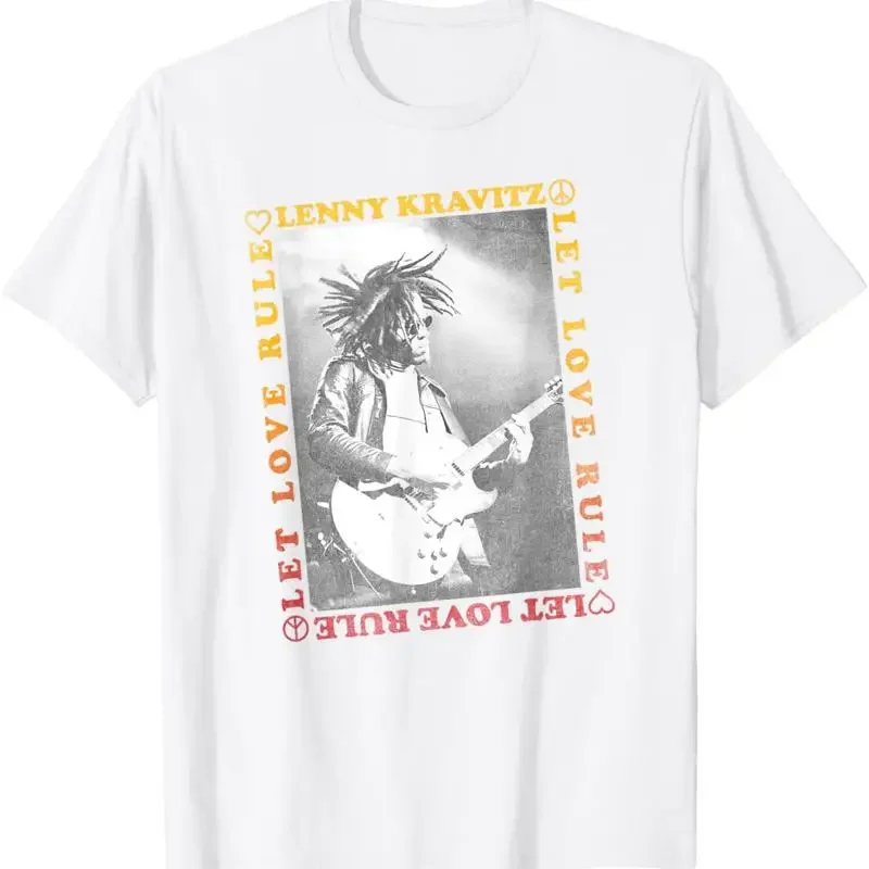 Camiseta Lenny Kravitz U2013 Guitar Let Love Rule