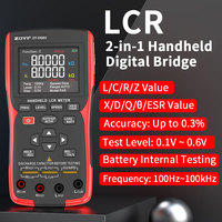 ZOYI High-Precision Handheld Bridge ZT-DQ02 LCR Lithium Battery Internal Resistance Meter 18650 Battery Tester