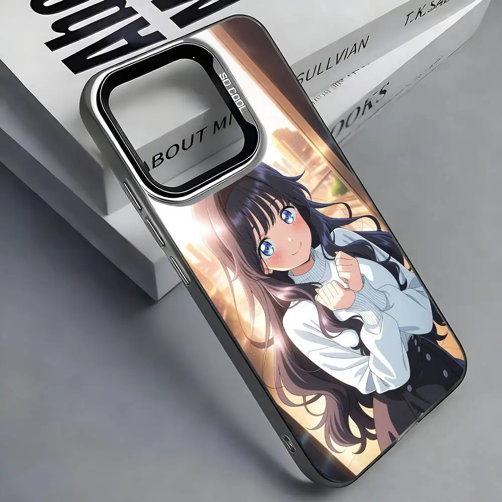 K-Kaoruko W-Waguri   Phone Case For iPhone 17, 16,15,14,13,12,11 Plus,Pro Max, Colorful Silver Funda Cover