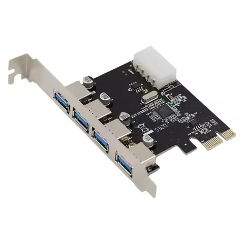 4 Port USB PCI-E Expansion Card PCI Express PCIe USB HUB Adapter 2-Port USB3.0 Controller USB 3 0 PCI e PCIe Express 1X