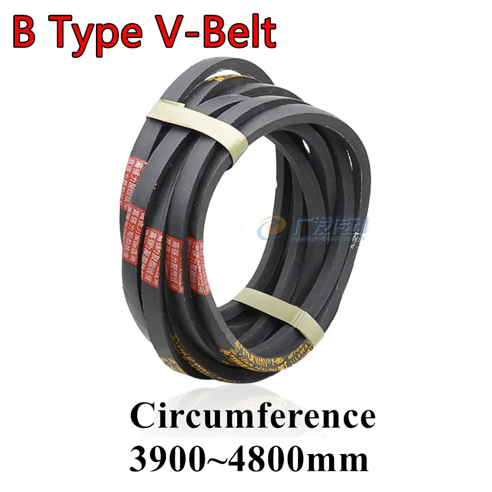 

B Type V-Belt Industrial Triangle Belt Agricultural Machinery Transmission Drive Belt B3900 3950 4000 4100 4200 4300 4400 4500mm