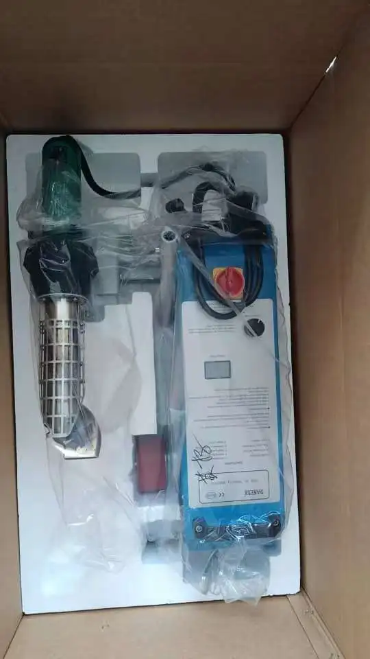 Preço baixo de fábrica 3600W 230V Soldador de ar quente PVC 220V Geomembrana Flex Banner e caixa de luz publicitária Máquina de solda de pano