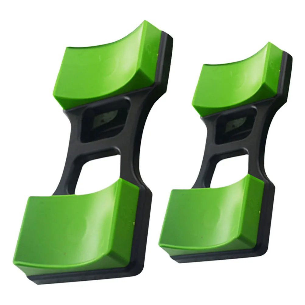 

2Pcs Fitness Dumbbell Rack Stand Compact Space Saving Design Dual Level Weight Holder for Home Gym Anti Slip Floor Protection