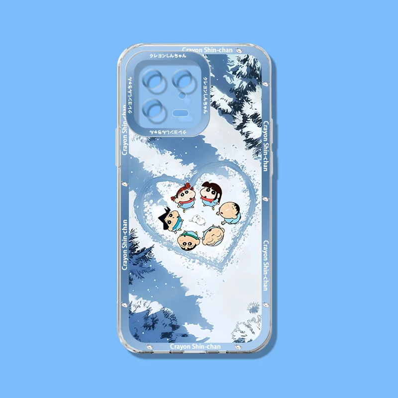 Cute C-Crayon Shin Cartoon Case for Xiaomi Mi 15T 14T 13T 12T 11T Pro Max Xiaomi 17 Ultra 15 13 14 12 11 Lite 5G NE Phone Cover view 4