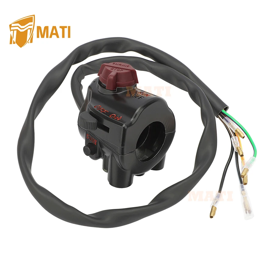 

M MATI Right Start Stop Kill Headlight Control Switch for Honda CB750K 1973-1975 CB360 CB360G CB550 CB550K 1974 35300-341-671