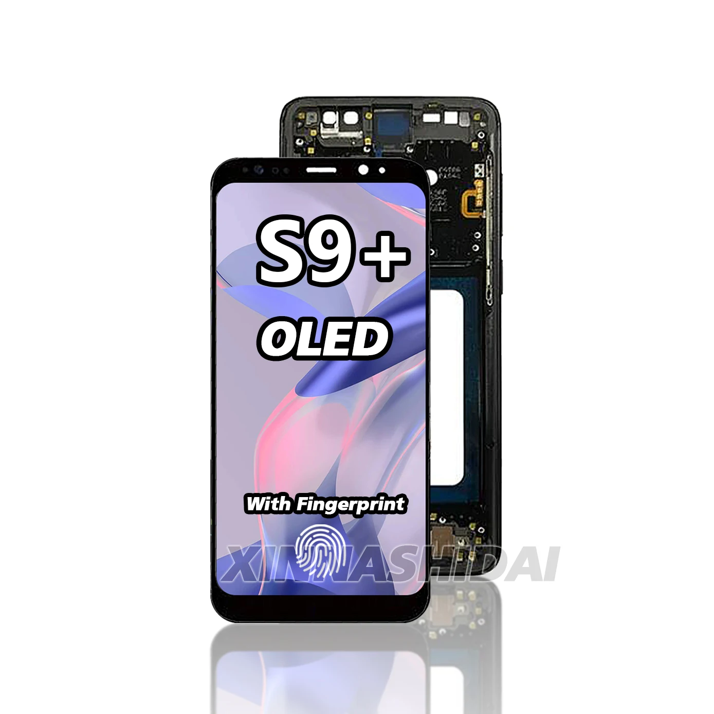 OLED Screen  For Samsung Galaxy S9 Plus LCD Display Touch Screen For Galaxy S9+Replacment Digitizer with Frame Assembly Parts