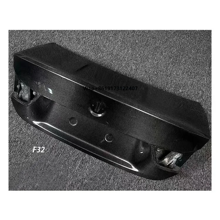 

Carbon Fiber CSL Style Tru Nk Lid Cover Series F32 F82 M4 420i 430i 440i F82 M4 Coupe Car Rear Cover Trunk Tail Lid