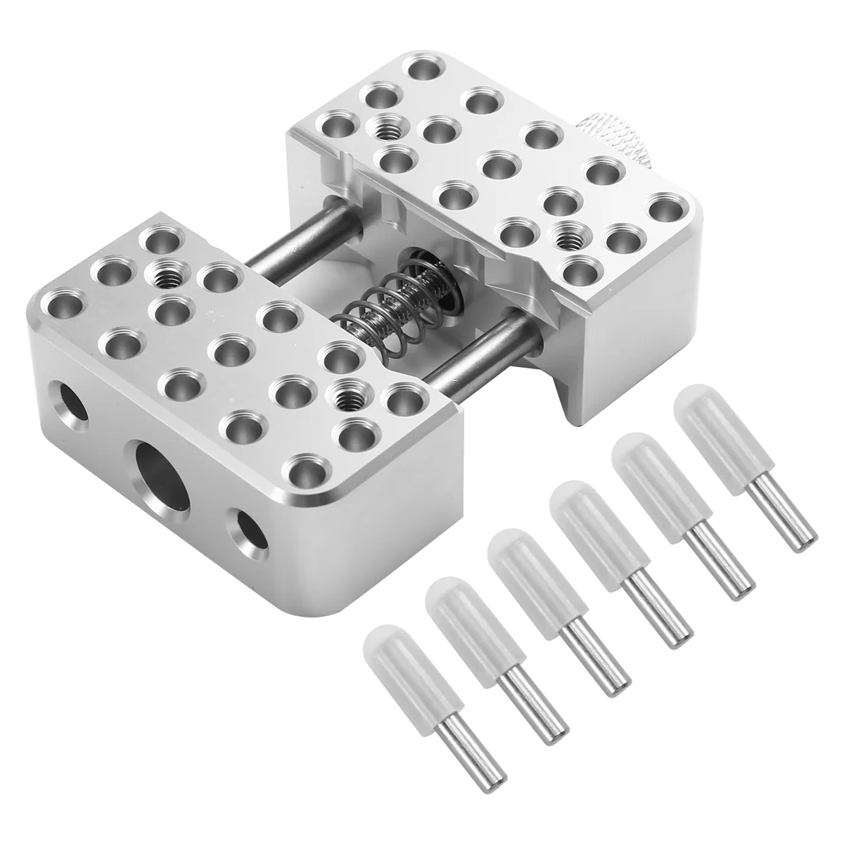 

ABNJ Bench Pliers Aluminium Alloy Vise Fixture Multi-Function Clamp Model Making Fixed Jig DIY Crafts Remodeling Vise Tool