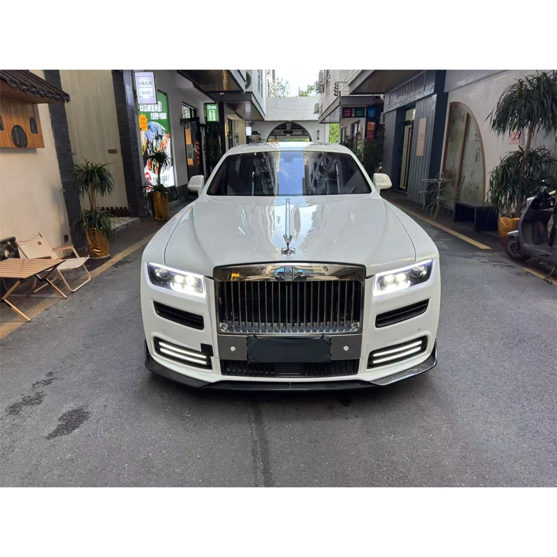 Alt bis Neue Auto Stoßstange Scheinwerfer Runde Hohe Qualität Auto Teile Upgrade Halb Carbon Faser Body Kit Haube