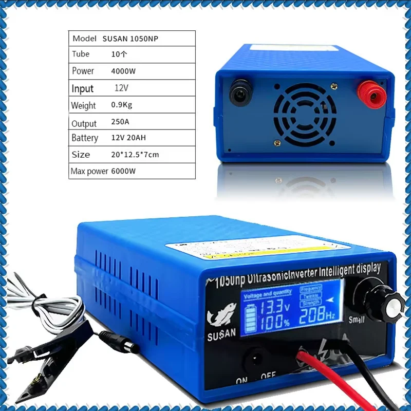 

Новый SUSAN-1050NP 4000 Вт многофункциональный инвертор с цифровым дисплеем, высокая мощность, 12 В, инвертор, электронный усилитель