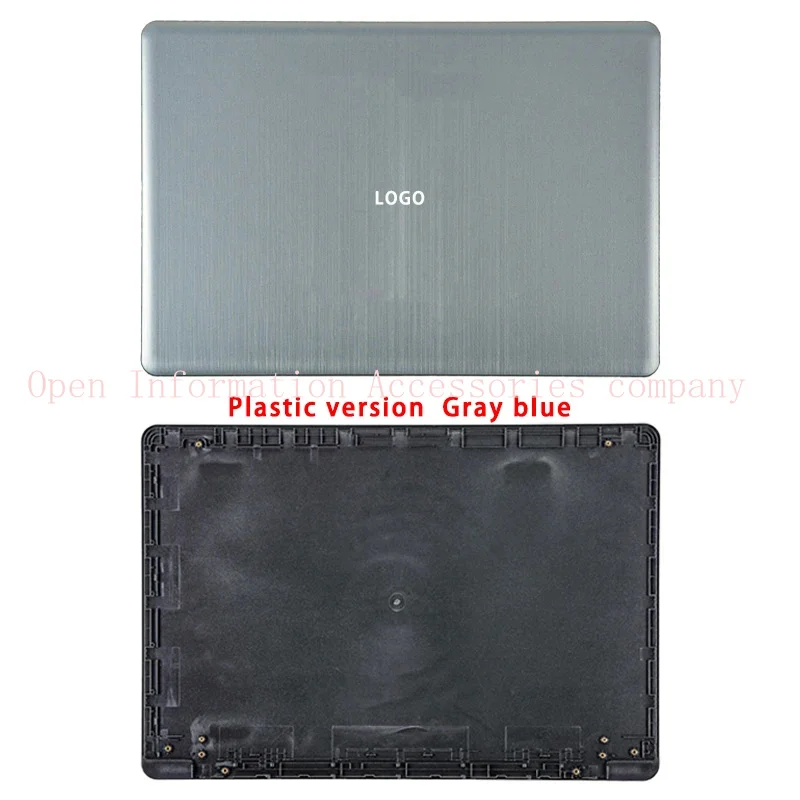 New for Asus n580 x580v nx580vd n580vd nx580v; replacemen laptop accessories LCD back cover/bottom/hinges with logo