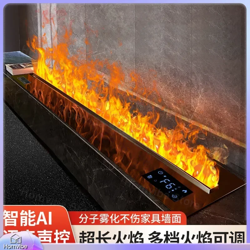 3D Atomization Fireplace for Mijia Graffiti Embedded Simulated Flame Accessory Factory Direct Cross Border Supply