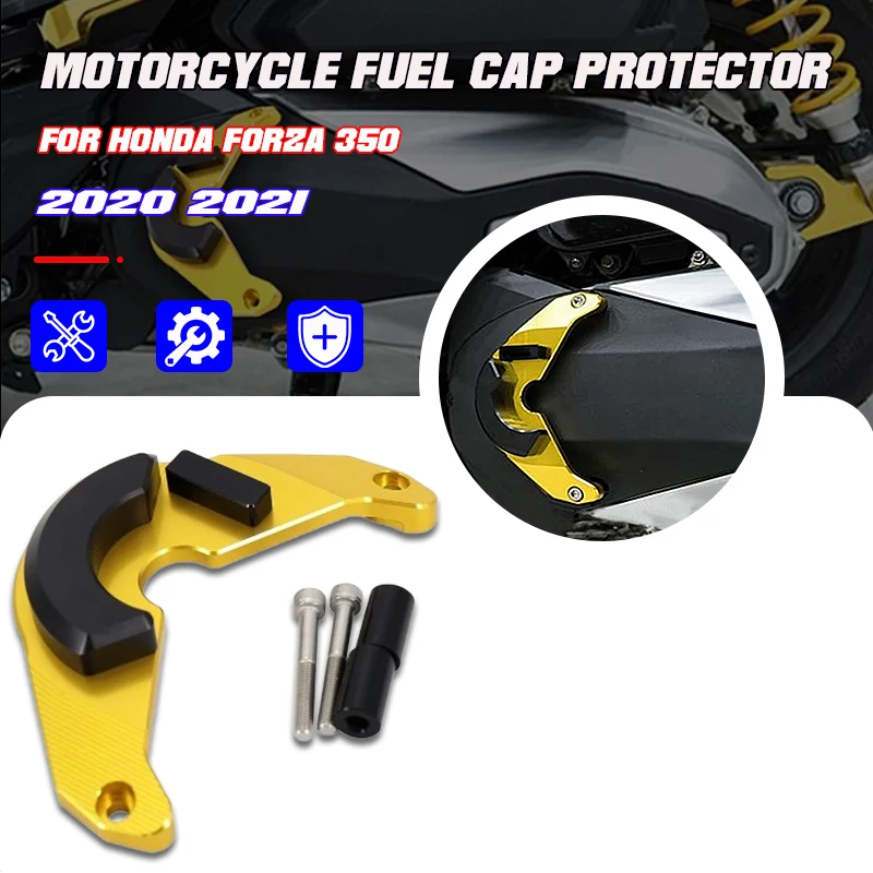 

For Honda Forza 350 FORZA 350 Forza350 2020 2021 New Motorcycle Accessories CNC Aluminum Protection Cover Tank Cap Case Guard