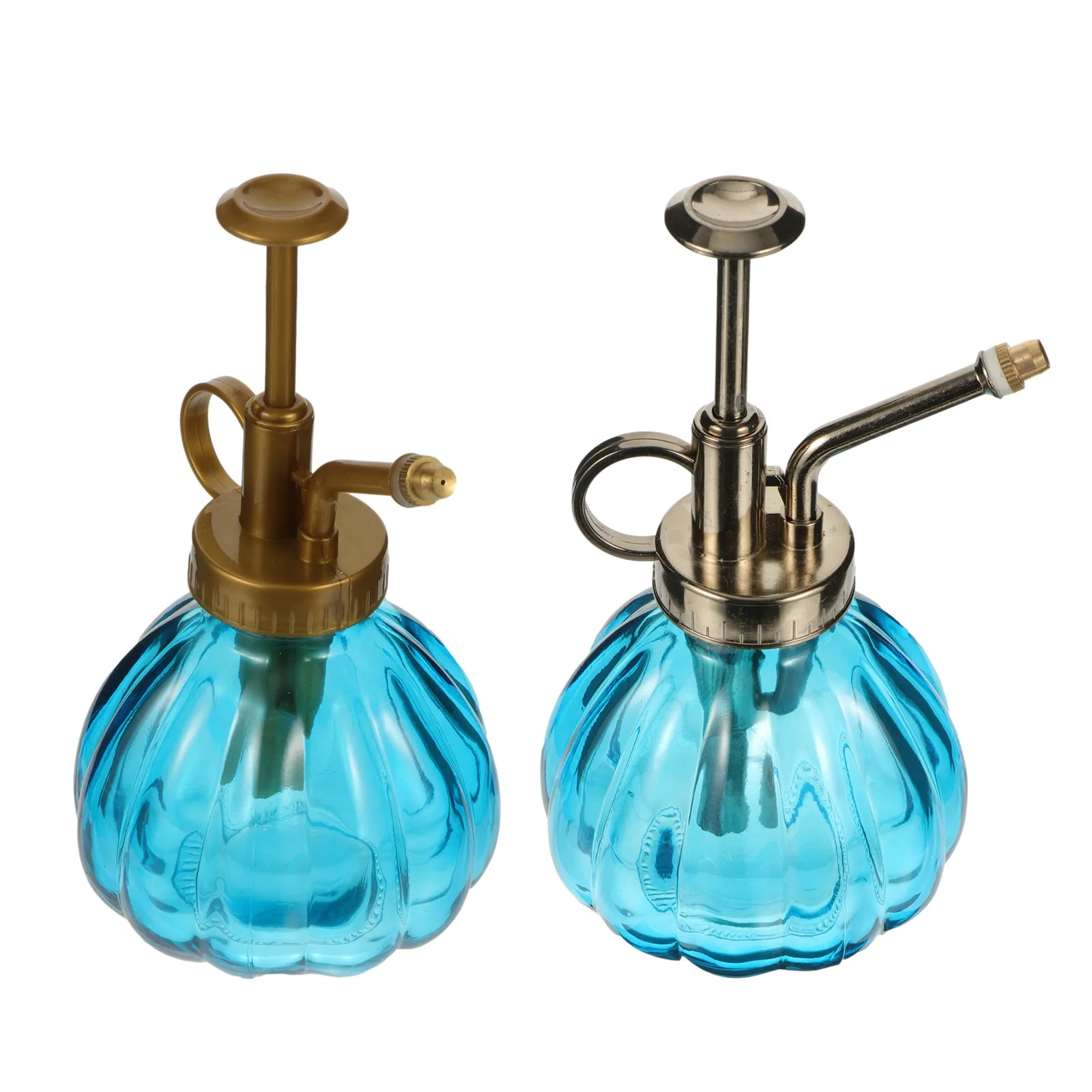 Mini Glass Plant Watering Bottles 2 Pack Transparent Spray Bottles for Succulents Flowers Indoor Garden