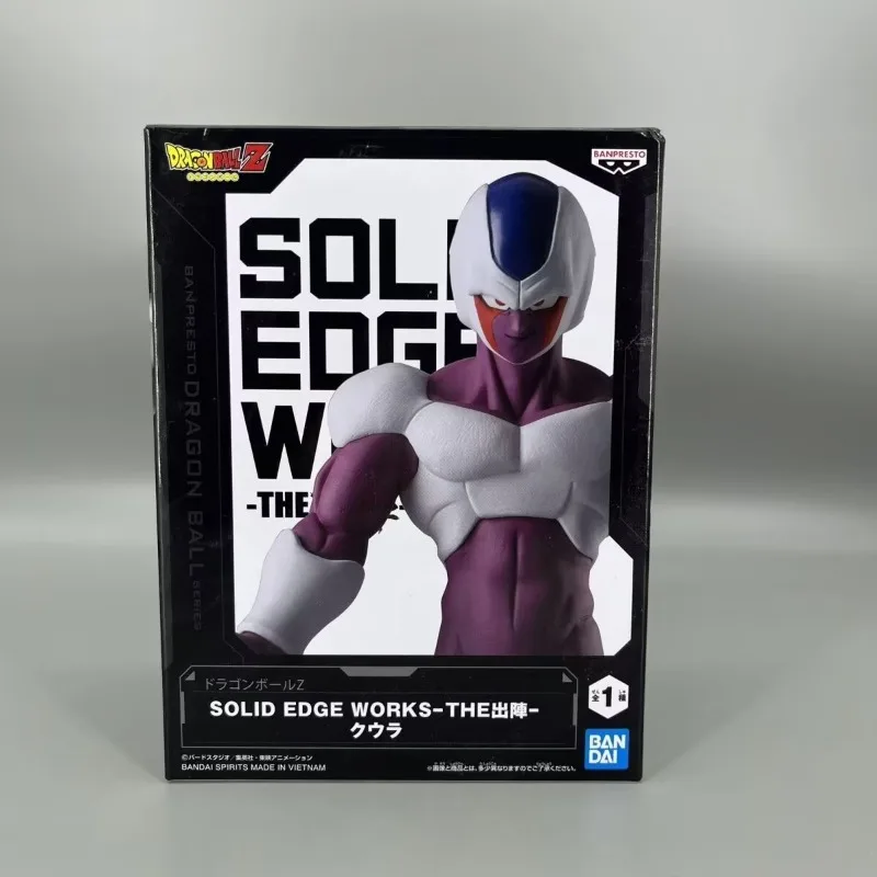 Original Bandai Solid Edge Works - The Departure Cooler Dragon Ball Z : Tobikkiri no Saikyou tai Saikyou Anime Figure toys