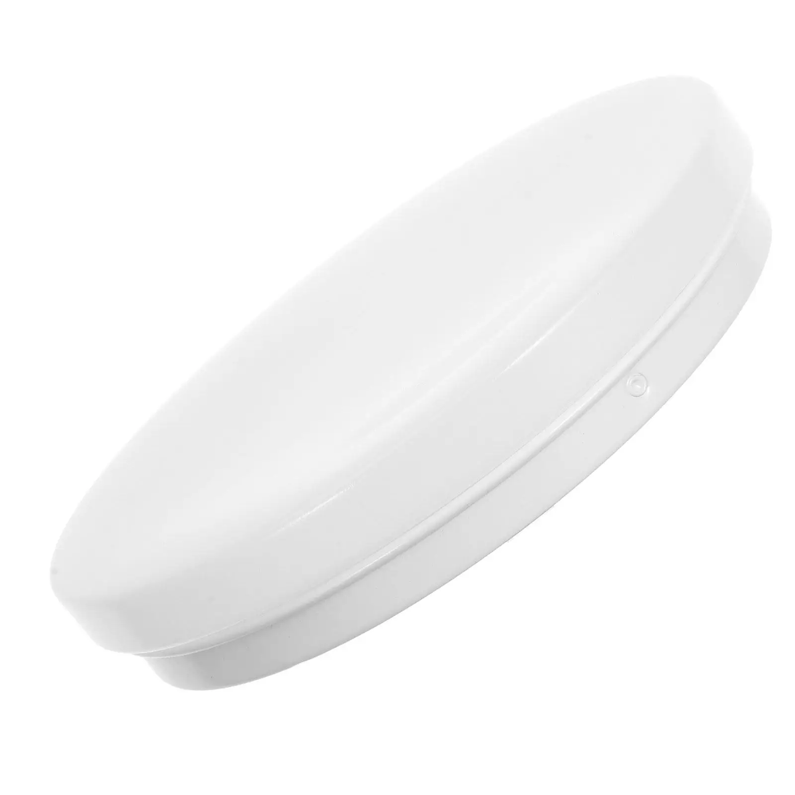 Round Ceiling Light Cover Plastic Lamp Shade Replacement for Modern Bedroom Office Classroom Even Illumination Soft Comfortable