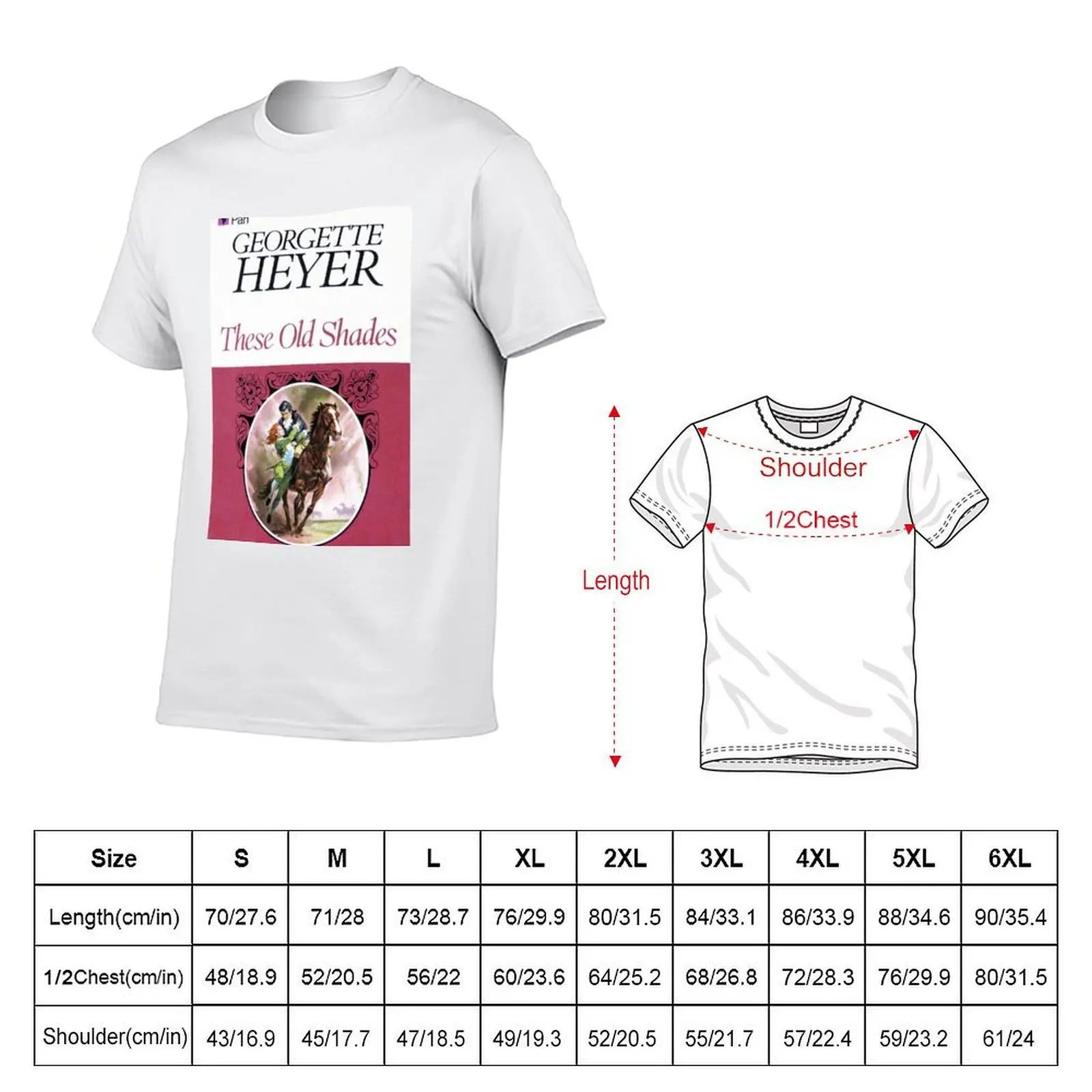 These Old Shades - vintage book cover T-Shirt oversized graphics Men's t-shirt