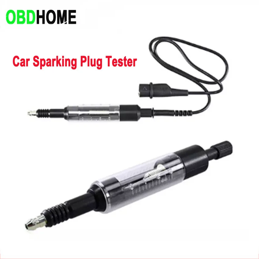 Car High Voltage Detector Sparking Plug Checker Spark Plug Tester Ignition System Coil Engine In Line Car Diagnostic Repair Tool